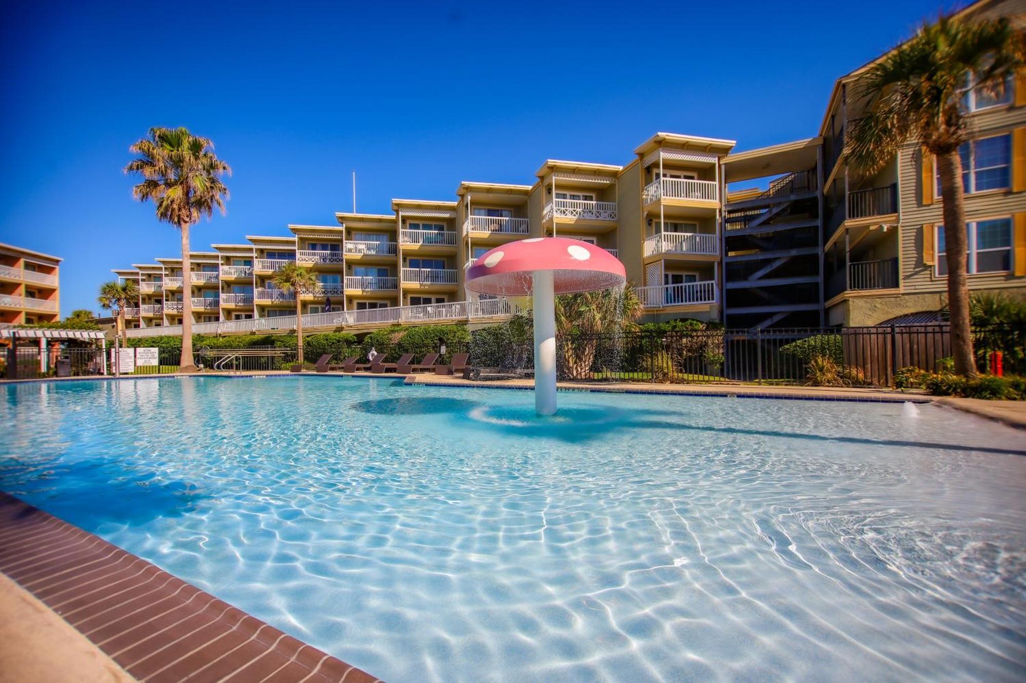 Sea-Renity Heated Pools Steps To The Beach Galveston Exterior foto